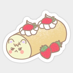 Marshal swiss roll cake Sticker